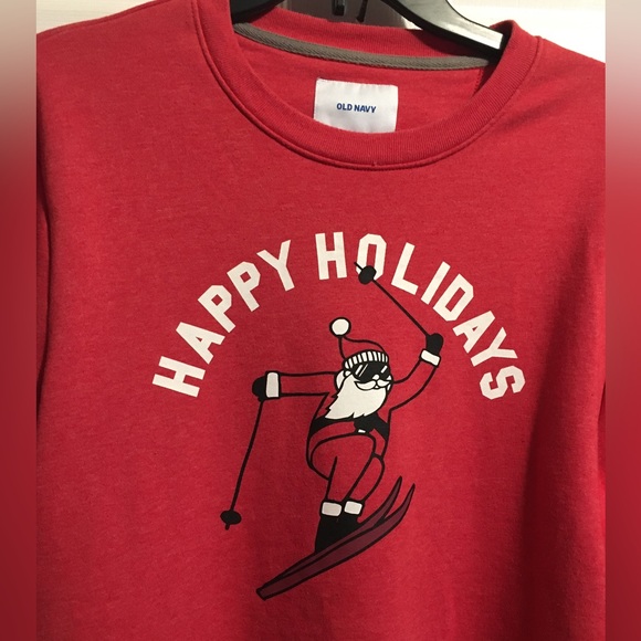 Unisex Old Navy Santa 🎅 Sweatshirt - Picture 9 of 9